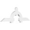 Ekena Millwork Ericson Architectural Grade PVC Gable Bracket, 84"W x 28"H x 4"D x 6"F, 8/12 Pitch GBP084X28X0406ERI00 - alternate 1